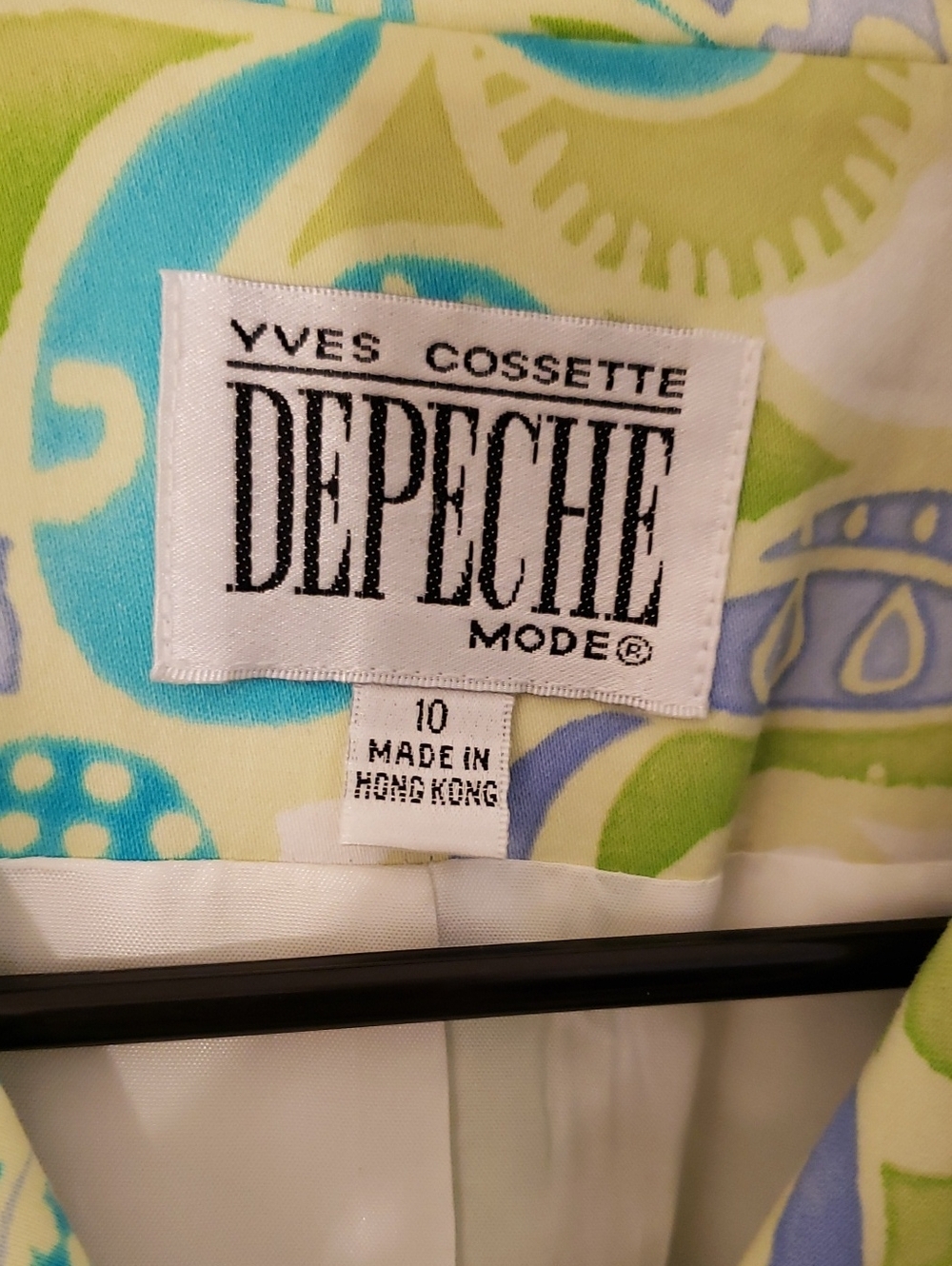Coat Spring Size 10 Depeche Mode - Picture 3 of 5